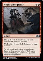 Matte Finish Wilds of Eldraine Witchstalker Frenzy ( #159 )