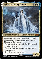 Matte Finish Wilds of Eldraine Hylda of the Icy Crown ( #206 )