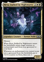 Matte Finish Wilds of Eldraine Neva, Stalked by Nightmares ( #209 )