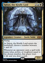Matte Finish Wilds of Eldraine Talion, the Kindly Lord ( #215 )