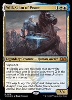 Matte Finish Wilds of Eldraine Will, Scion of Peace ( #218 )