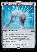 Matte Finish Wilds of Eldraine Hylda's Crown of Winter ( #247 )