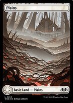 Matte Finish Wilds of Eldraine Plains ( #262 )