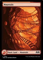 Matte Finish Wilds of Eldraine Mountain ( #265 )