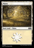 Matte Finish Wilds of Eldraine Plains ( #268 )