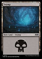 Matte Finish Wilds of Eldraine Swamp ( #272 )