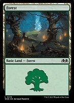 Matte Finish Wilds of Eldraine Forest ( #276 )