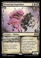 Matte Finish Wilds of Eldraine Devouring Sugarmaw // Have for Dinner ( #288 )