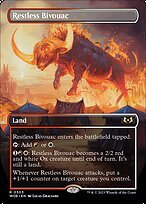 Matte Finish Wilds of Eldraine Restless Bivouac ( #303 )