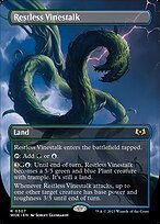 Matte Finish Wilds of Eldraine Restless Vinestalk ( #307 )