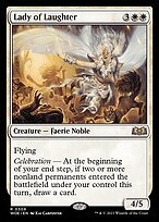 Matte Finish Wilds of Eldraine Lady of Laughter ( #309 )