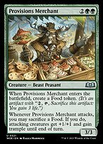 Matte Finish Wilds of Eldraine Provisions Merchant ( #321 )