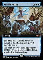 Matte Finish Wilds of Eldraine Asinine Antics ( #330 )