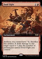 Matte Finish Wilds of Eldraine Food Fight ( #346 )