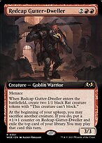 Matte Finish Wilds of Eldraine Redcap Gutter-Dweller ( #351 )