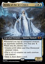 Matte Finish Wilds of Eldraine Hylda of the Icy Crown ( #363 )