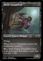 Matte Finish Wilds of Eldraine Faerie Dreamthief ( #377 )