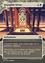 Glossy Finish Wilds of Eldraine: Enchanting Tales Intangible Virtue ( #6 )