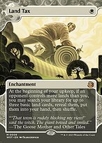 Glossy Finish Wilds of Eldraine: Enchanting Tales Land Tax ( #9 )