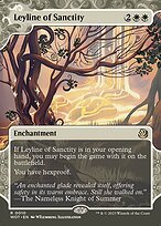 Glossy Finish Wilds of Eldraine: Enchanting Tales Leyline of Sanctity ( #10 )