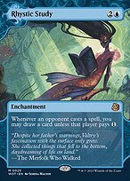 Glossy Finish Wilds of Eldraine: Enchanting Tales Rhystic Study ( #25 )