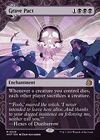 Glossy Finish Wilds of Eldraine: Enchanting Tales Grave Pact ( #29 )