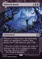 Glossy Finish Wilds of Eldraine: Enchanting Tales Polluted Bonds ( #34 )