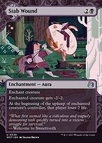 Glossy Finish Wilds of Eldraine: Enchanting Tales Stab Wound ( #36 )