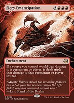 Glossy Finish Wilds of Eldraine: Enchanting Tales Fiery Emancipation ( #42 )