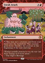 Glossy Finish Wilds of Eldraine: Enchanting Tales Sneak Attack ( #50 )