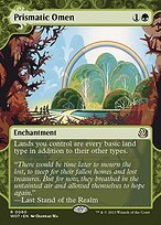 Glossy Finish Wilds of Eldraine: Enchanting Tales Prismatic Omen ( #60 )
