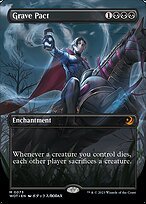 Glossy Finish Wilds of Eldraine: Enchanting Tales Grave Pact ( #73 )