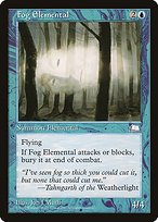 Matte Finish Weatherlight Fog Elemental ( #40 )