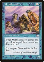 Matte Finish Weatherlight Merfolk Traders ( #43 )