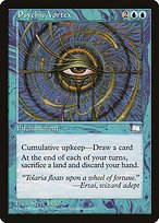 Matte Finish Weatherlight Psychic Vortex ( #50 )