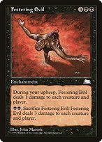 Matte Finish Weatherlight Festering Evil ( #68 )