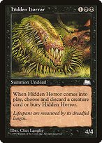 Matte Finish Weatherlight Hidden Horror ( #72 )