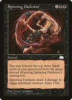 Matte Finish Weatherlight Spinning Darkness ( #81 )