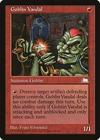 Matte Finish Weatherlight Goblin Vandal ( #105 )
