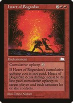 Matte Finish Weatherlight Heart of Bogardan ( #106 )