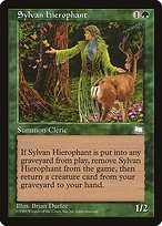 Matte Finish Weatherlight Sylvan Hierophant ( #141 )