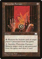 Matte Finish Weatherlight Phyrexian Furnace ( #155 )
