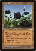 Matte Finish Weatherlight Lotus Vale ( #165 )