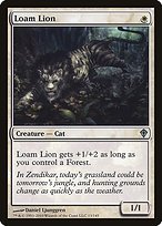Matte Finish Worldwake Loam Lion ( #13 )