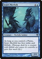 Matte Finish Worldwake Sejiri Merfolk ( #36 )