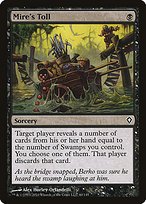 Matte Finish Worldwake Mire's Toll ( #60 )