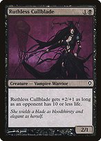 Matte Finish Worldwake Ruthless Cullblade ( #65 )