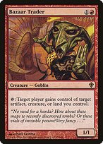 Matte Finish Worldwake Bazaar Trader ( #72 )