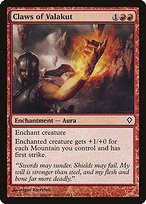 Matte Finish Worldwake Claws of Valakut ( #75 )