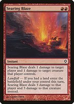 Matte Finish Worldwake Searing Blaze ( #90 )